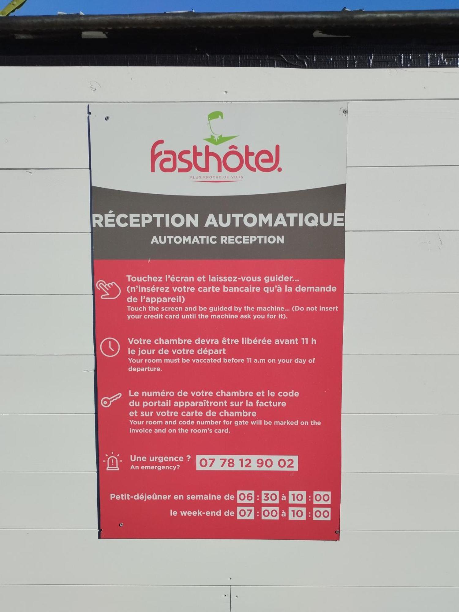 Fasthotel Clermont-Ferrand Gerzat Exteriör bild